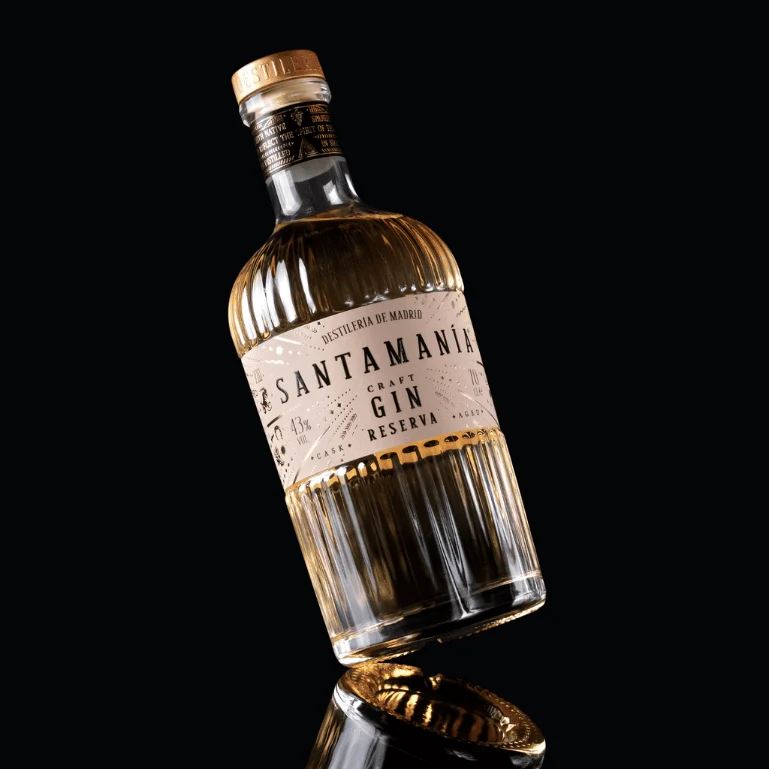 Ginebra Santamanía Reserva caja regalo gin tonic de Destilería de Madrid