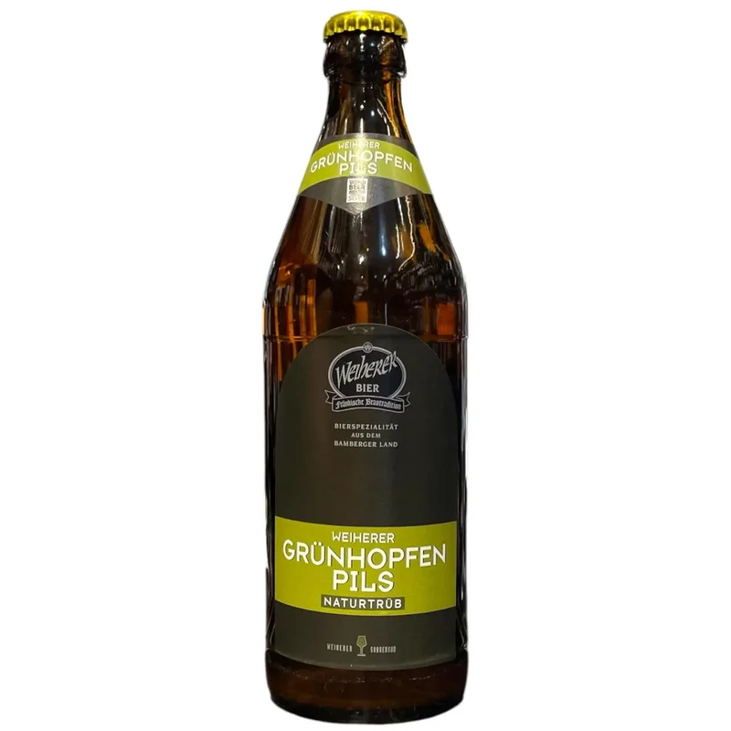 WEIHERER GRUNHOPFEN PILSNER 50CL