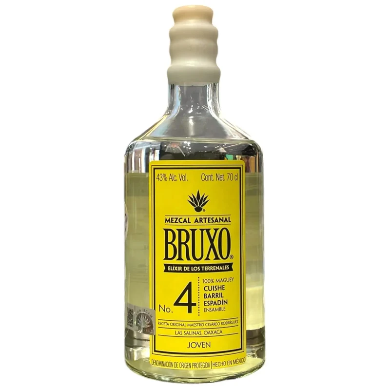 MEZCAL BRUXO N4 CUISHE BARRIL ESPADIN ENSAMBLE JOVEN 70CL