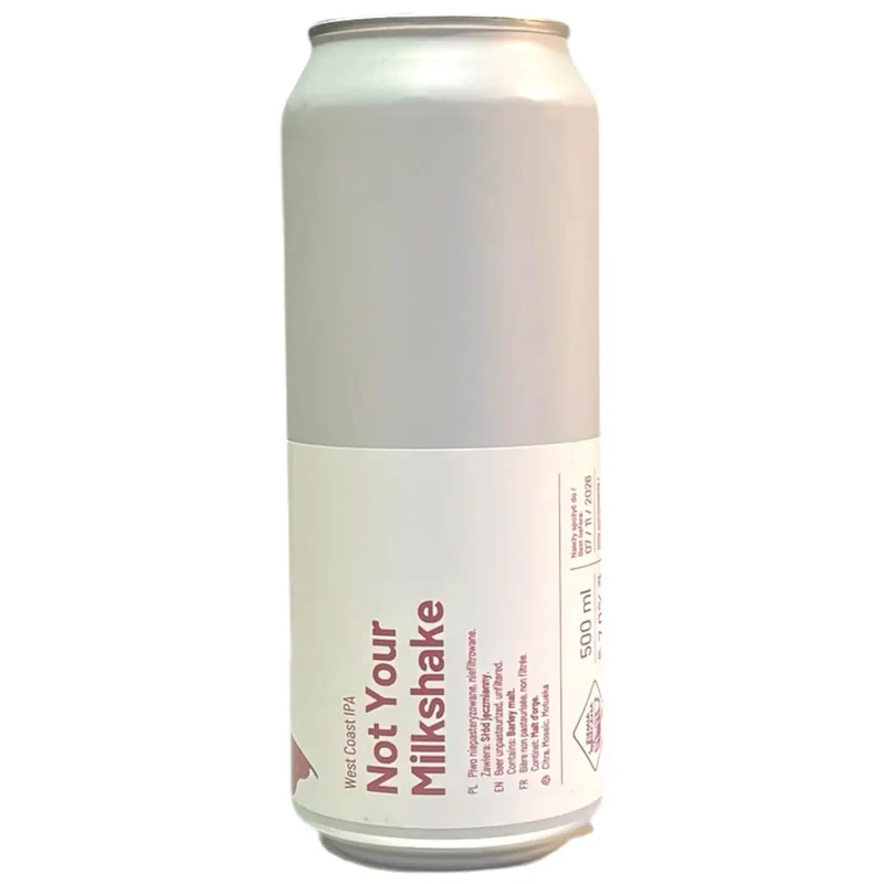 ZIEMIA OBIECANA NOT YOUR MILKSHAKE WEST COAST IPA 44CL