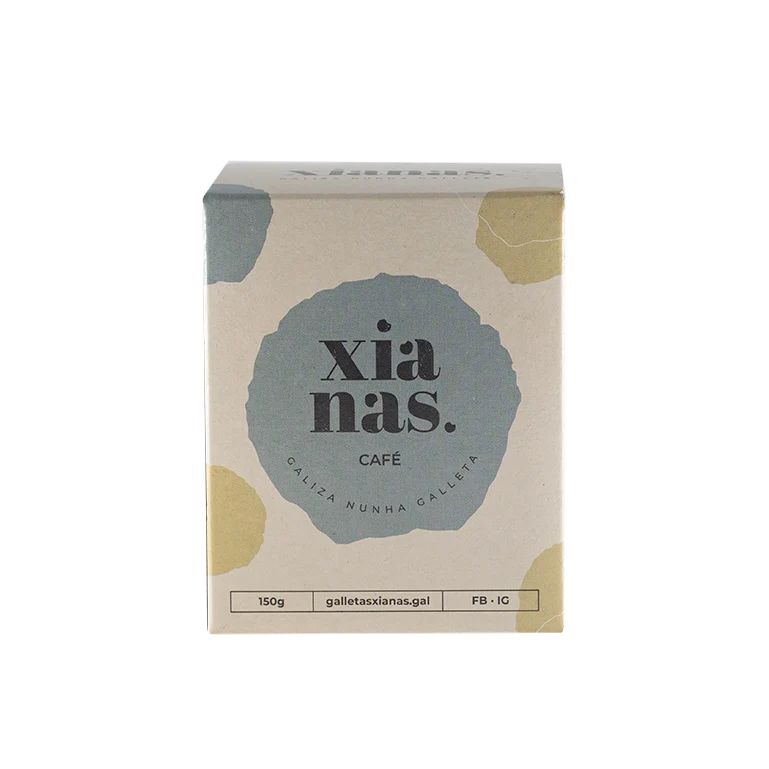Galletas de Café de Xianas, caja de 150 g