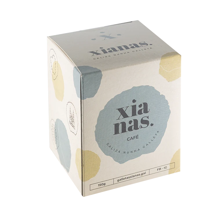 Galletas de Café de Xianas, caja de 150 g