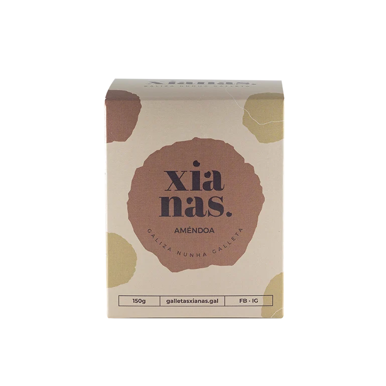 Galletas de almendra de Xianas, caja de 150 g