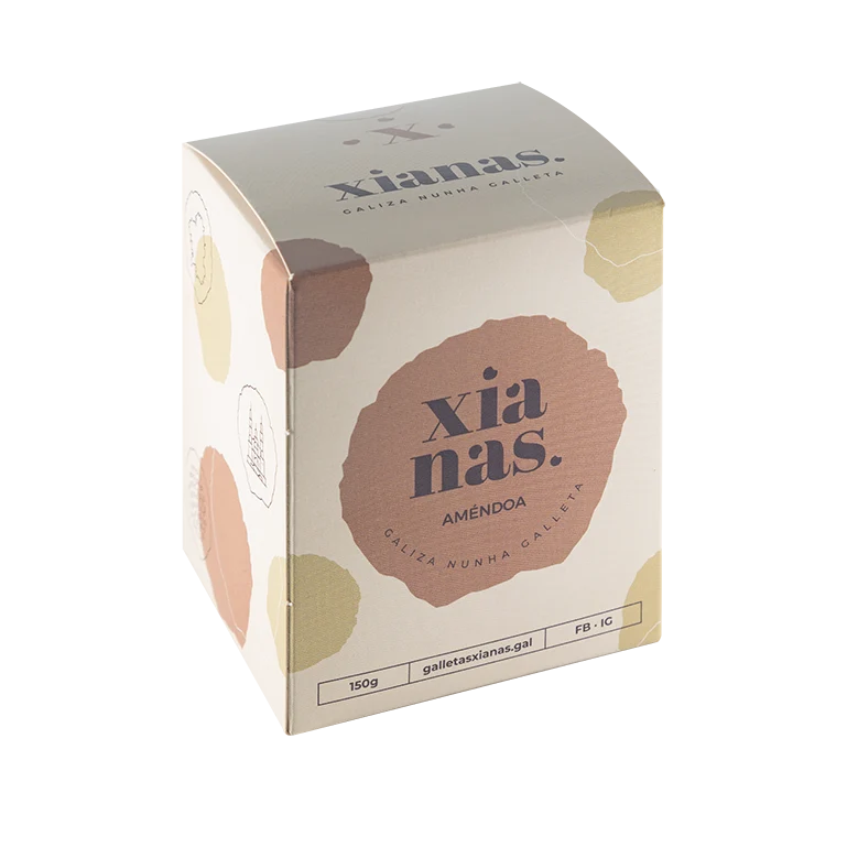 Galletas de almendra de Xianas, caja de 150 g
