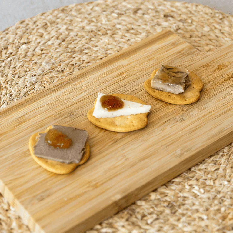 Galletas mariñeiras especial canapés con mantequilla de Daveiga, 100 g