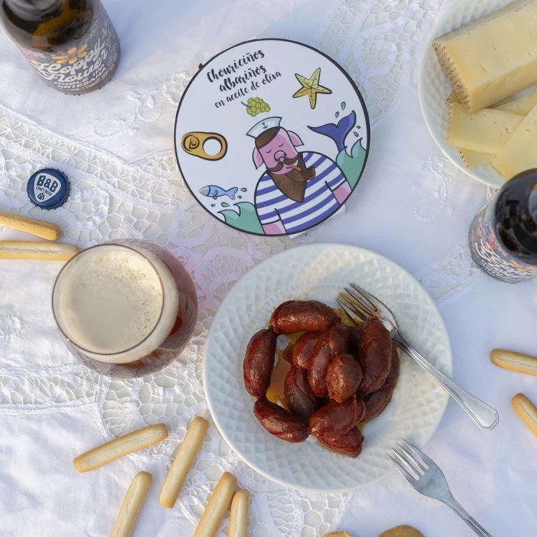 Choricitos con albariño de A Casa da Avoa, 240 g