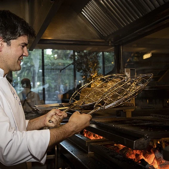 Parrilla besuguera Josper. 35 x 20 cm - 1 Ud.