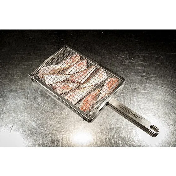 Parrilla para kokotxas Josper trama cuadrada. 20 x 30 cm - 1 Ud.