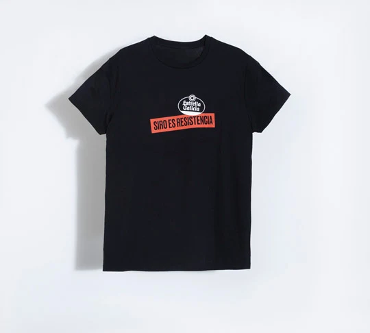 Camiseta edición Makumba x Estrella Galicia