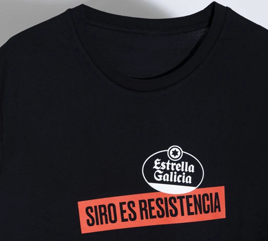 Camiseta edición Makumba x Estrella Galicia