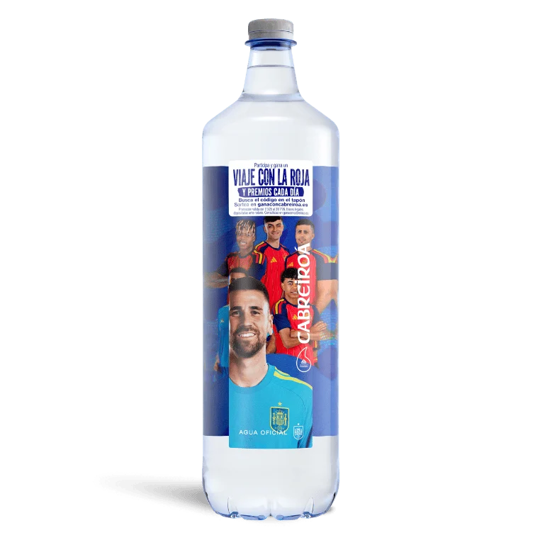 Agua mineral de Cabreiroá, pack 6 botellas de 1,5 l