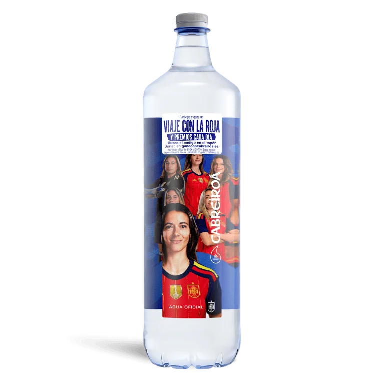Agua mineral de Cabreiroá, pack 6 botellas de 1,5 l