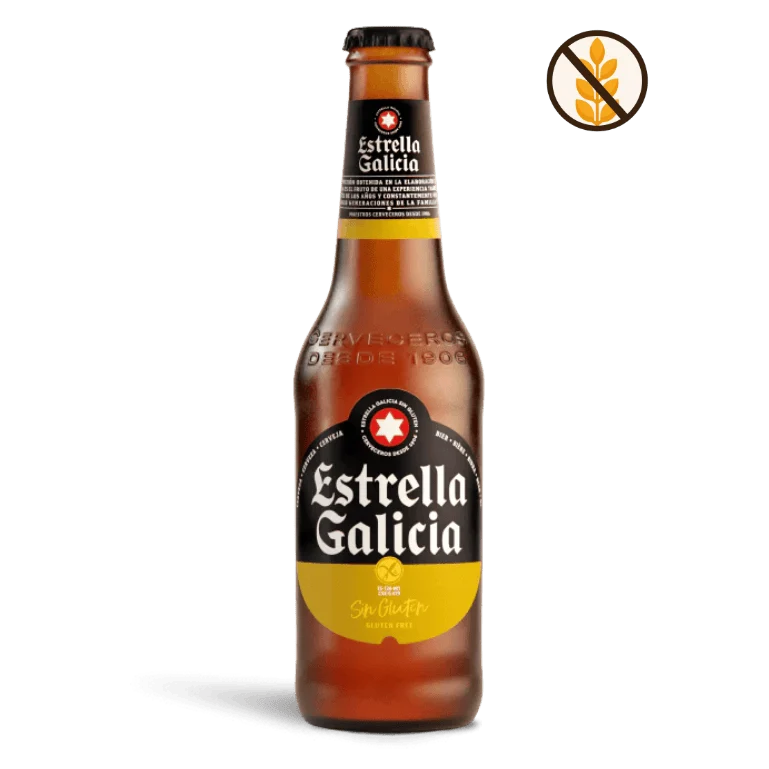 Estrella Galicia Sin Gluten, 24 botellas de 25 cl