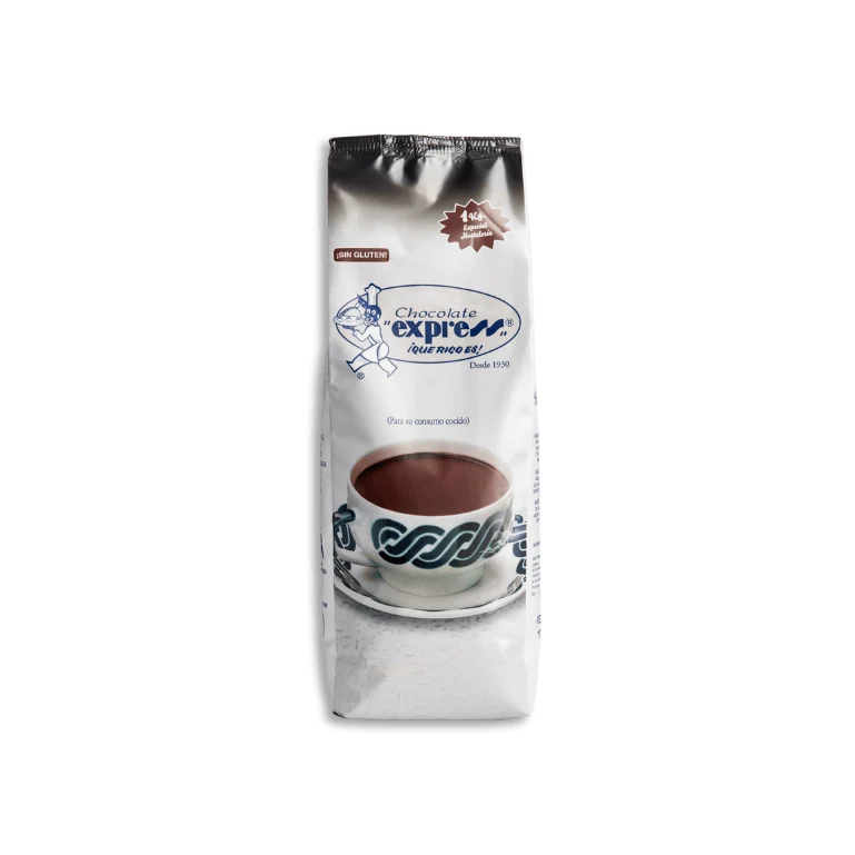 Chocolate en polvo con harina azucarado de Chocolate Express, 1 bolsa de 1 kg