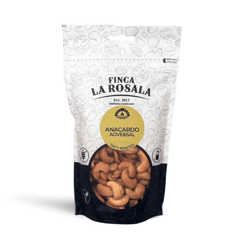 Anacardos con AOVE y sal de Finca La Rosala, 150 g