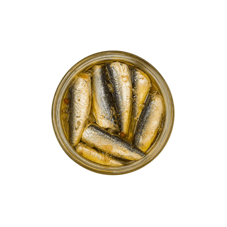 Sardina a la antigua en aceite de oliva de conservas Ortiz, 190 g