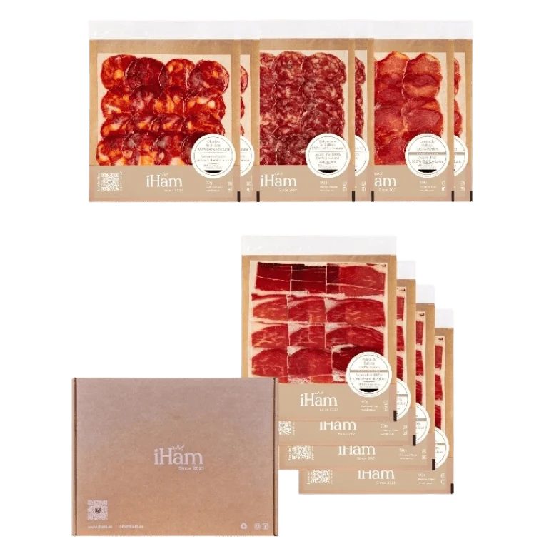 Pack paletistas de iHam, 10 sobres variados de 50 g