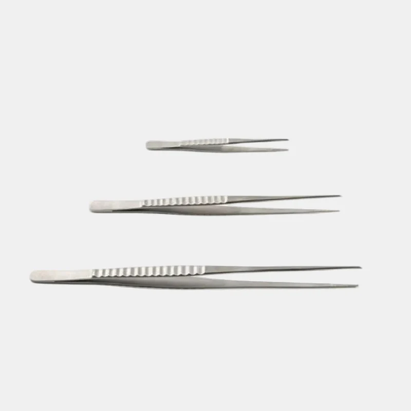 Pinza recta inox Élite. Varias medidas (1 Ud)