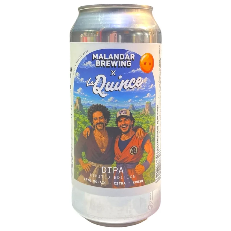 MALANDAR X LA QUINCE GOTAN DOBLE IPA 44CL