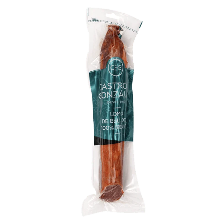 Lomo de Bellota 100% Ibérico de Castro y González, 600 g