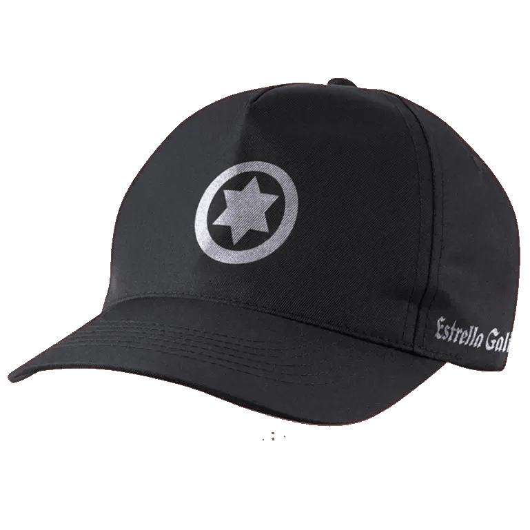 Gorra negra de Estrella Galicia