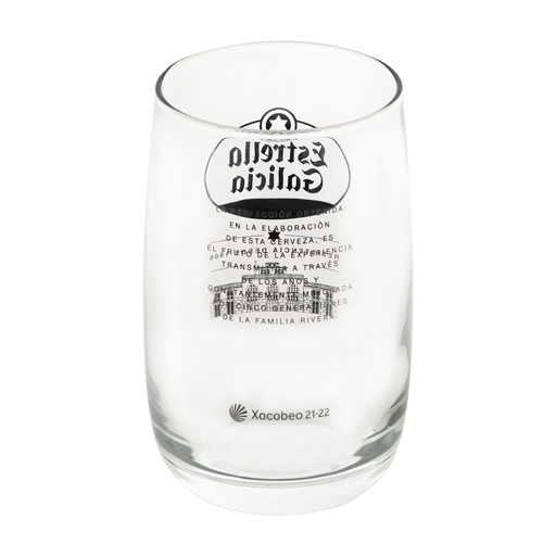 Pack 6 vasos de caña de Estrella Galicia especial, 25 cl
