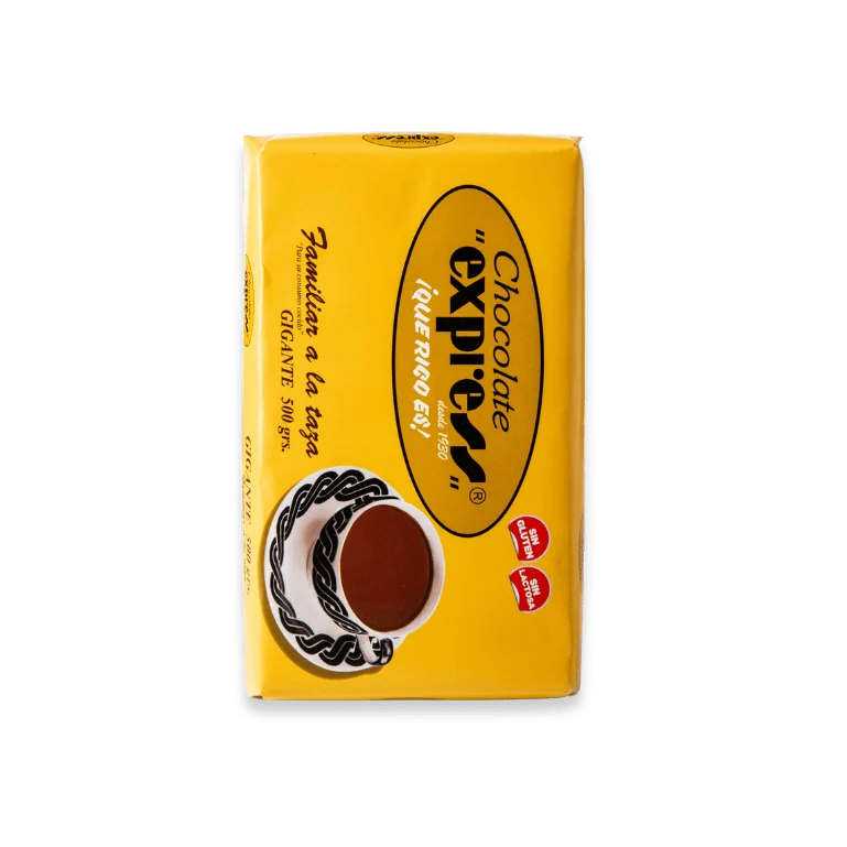 Chocolate familiar a la taza de Chocolate Express, 1 tableta de 500 g