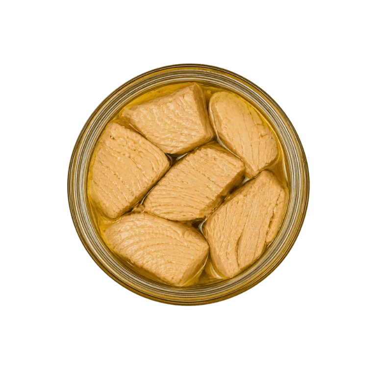 Bonito del norte en aceite de oliva de conservas Ortiz, tarro de 270 g
