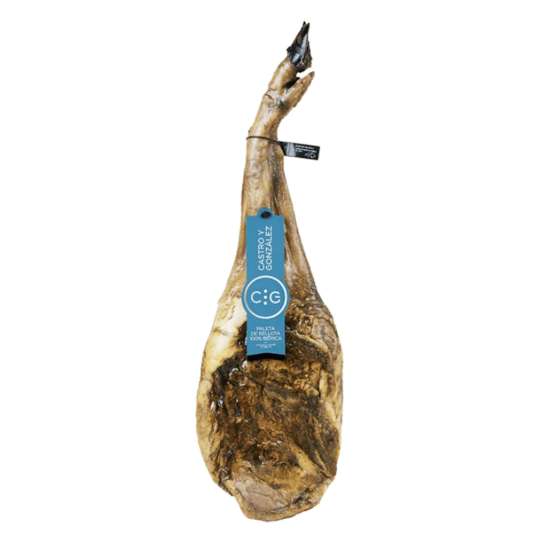 Paleta de Bellota 100% Ibérica de Castro y González, 4,5 kg