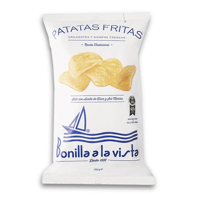 Patatas fritas de Bonilla a la Vista, bolsa 150 g