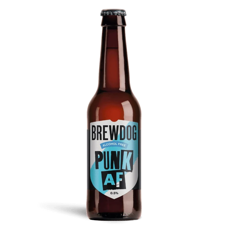 Brewdog Punk IPA sin alcohol, 12 botellas de 33 cl