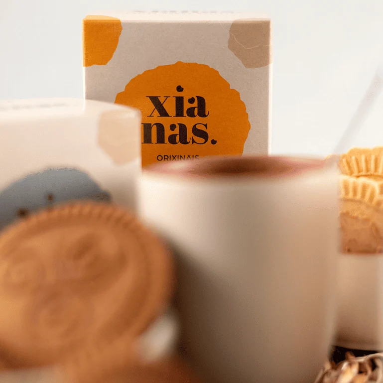 Galletas originales de Xianas, caja de 160 g