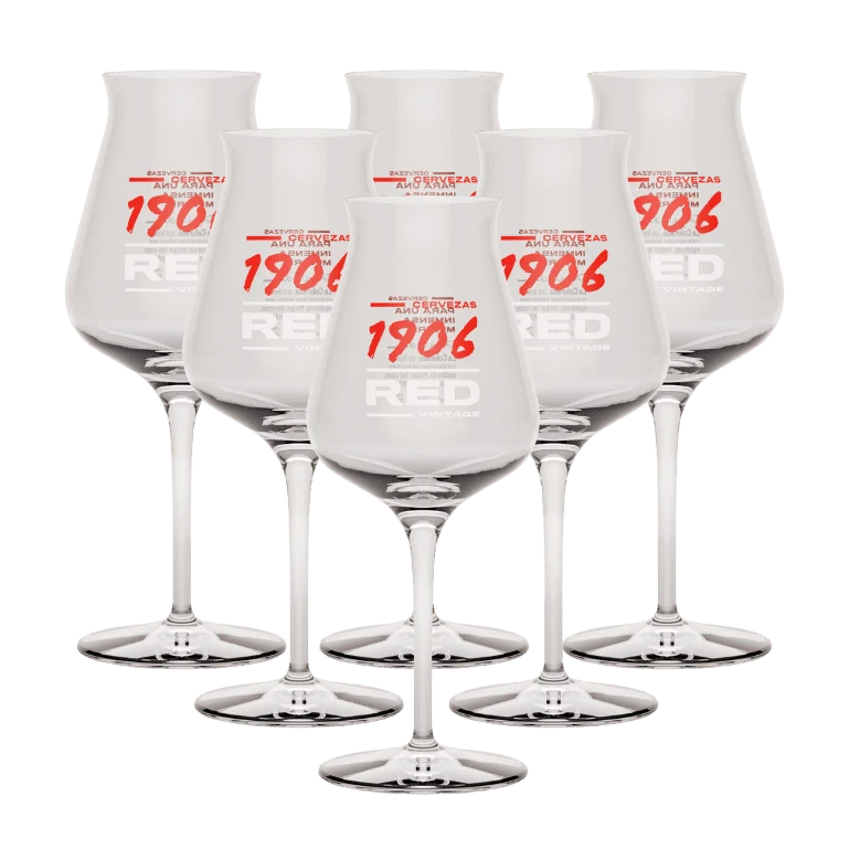 Pack 6 copas crafty de 1906 Red Vintage, 33 cl