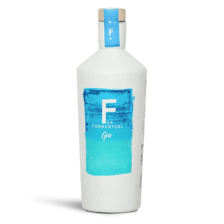 Ginebra F de Formentera, botella de 70 cl