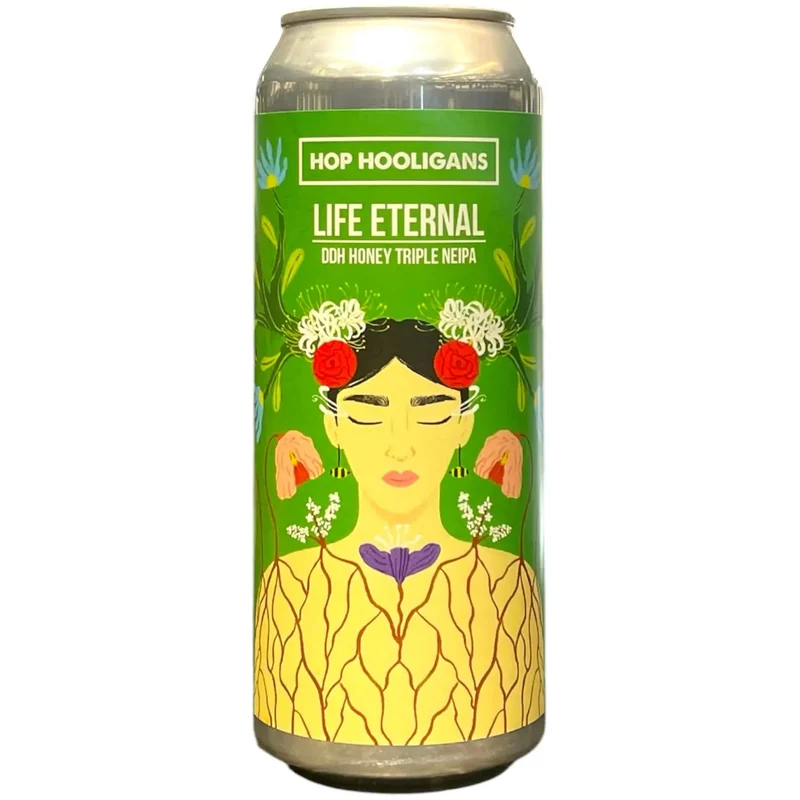 HOP HOOLIGANS LIFE ETERNAL DDH HONEY TRIPLE NEIPA 50CL