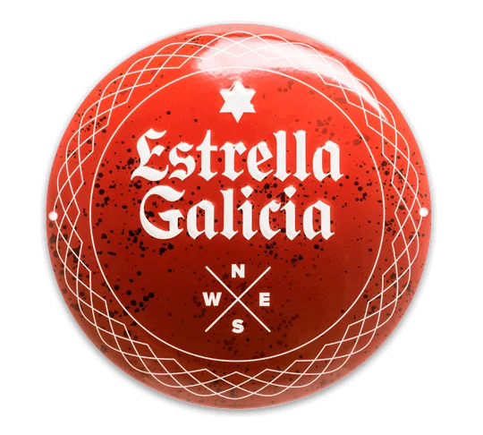 Placa de cerámica Estrella Galicia