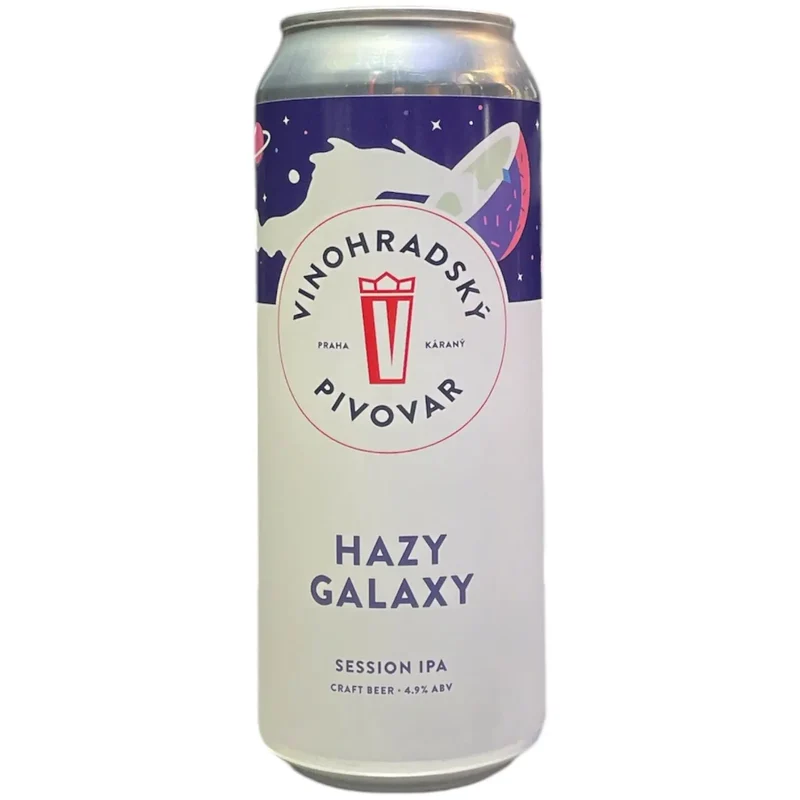 VINOHRADSKY PIVOVAR HAZY GALAXY SESSION IPA 50CL