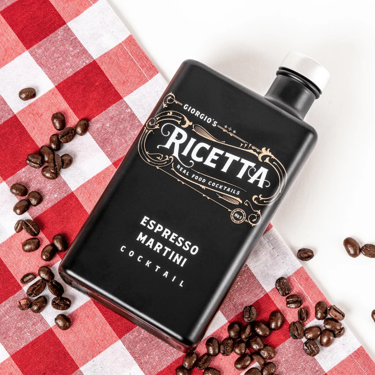 Ricetta Cocktails Espresso Martini, botella de 50 cl