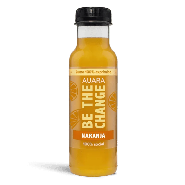 Zumo de naranja de Auara, 12 botellas de 33 cl