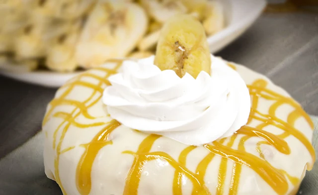Tropical Banana Donut