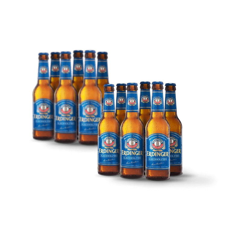 Erdinger Alkoholfrei, 12 botellas de 33 cl