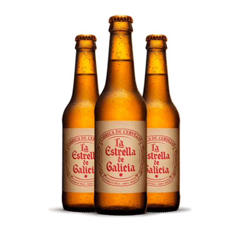 La Estrella de Galicia, 24 botellas de 33 cl