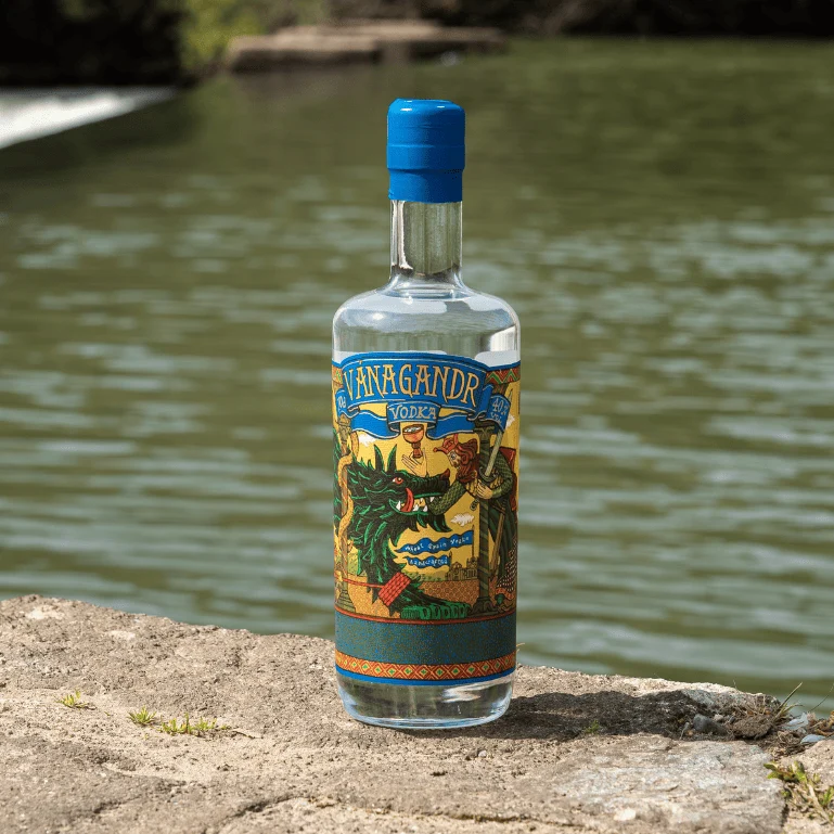 Vodka de Vánagandr Destilerías, botella de 70 cl