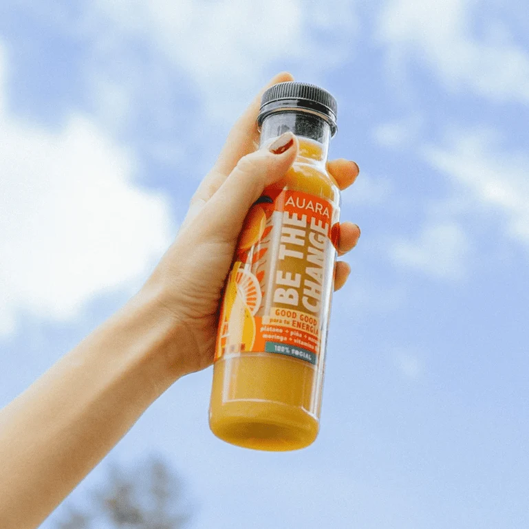 Zumo Good Good Energía de Auara, 12 botellas de 33 cl