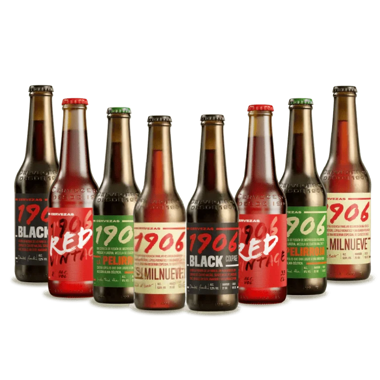 Pack 8 botellas 1906