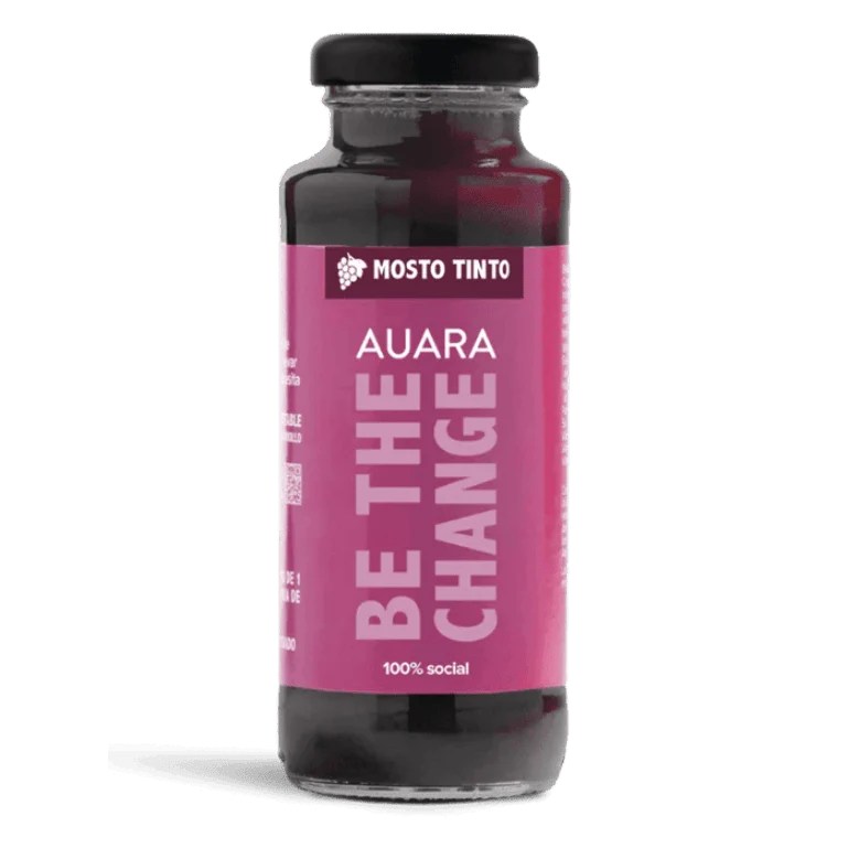 Mosto tinto de Auara, 24 botellas de 20 cl