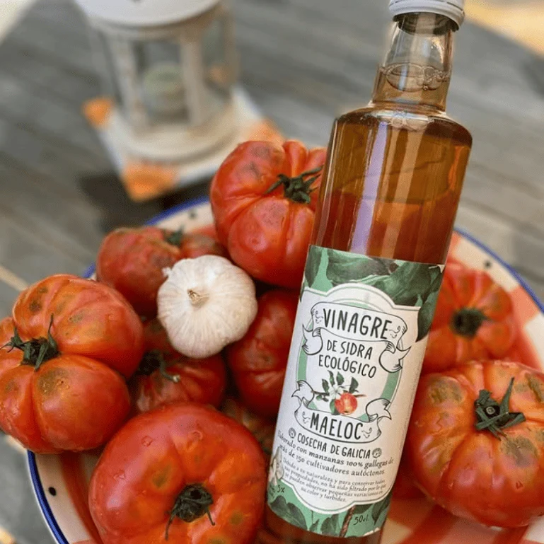 Vinagre de sidra ecológico Maeloc, 50 cl