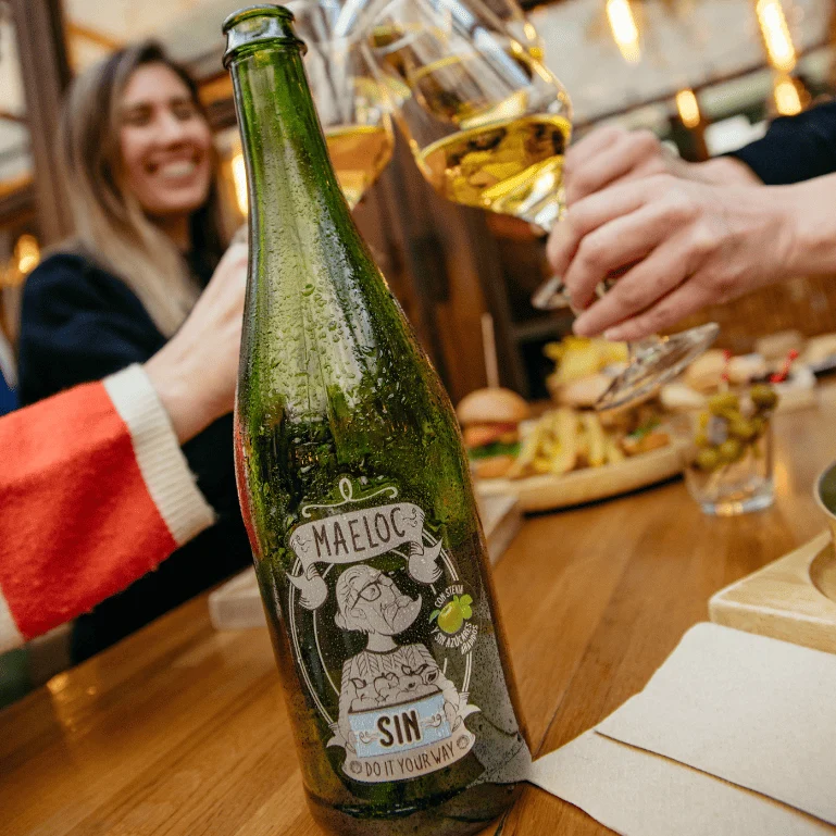 Sidra sin alcohol de Maeloc, 6 botellas de 75 cl