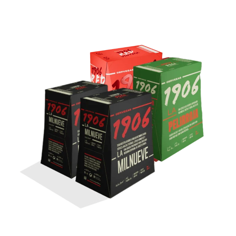 Pack Combinado 1906 La Milnueve & Red Vintage & Galician Irish Red