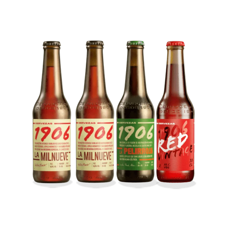 Pack Combinado 1906 La Milnueve & Red Vintage & Galician Irish Red